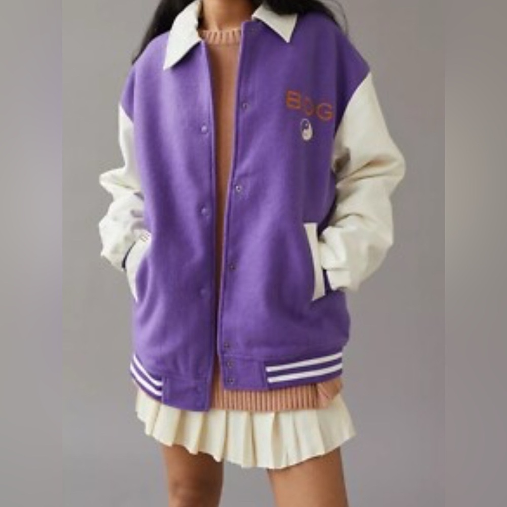 BDG Varsity Jacket From  Urban Outfitters